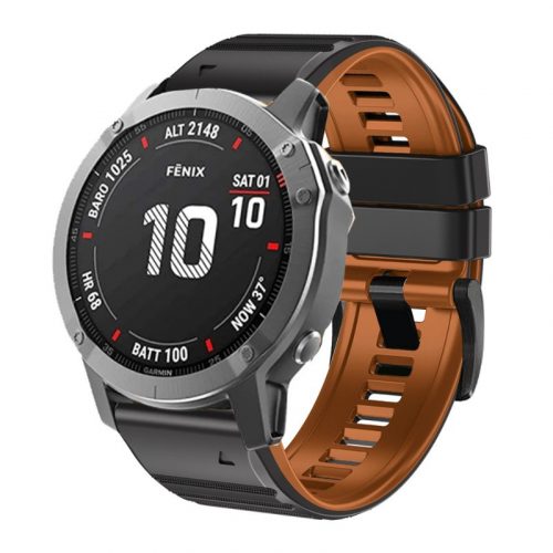 Garmin Fenix/TACTIX/Descent 22mm szilikon okosóra szíj