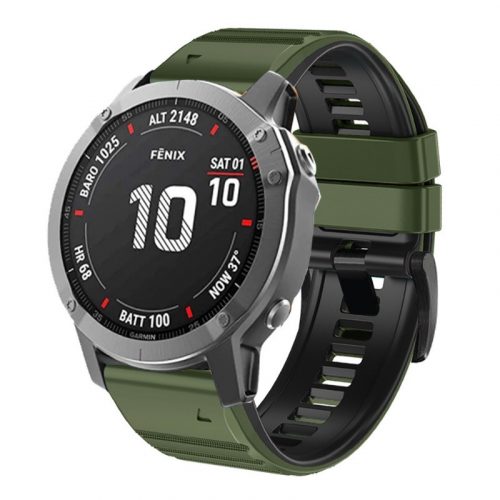 Garmin Fenix/TACTIX/Descent 22mm szilikon okosóra szíj