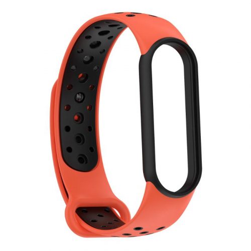 Xiaomi Mi Band 5/6/7 sport szilikon pótszíj