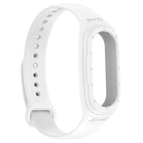 Xiaomi Smart Band 8/9 szilikon pótszíj védőkerettel