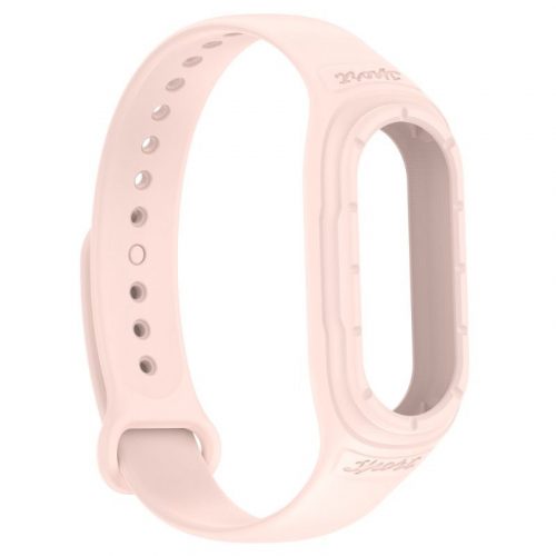 Xiaomi Smart Band 8/9 szilikon pótszíj védőkerettel