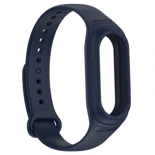 Xiaomi Smart Band 8/9 szilikon pótszíj védőkerettel