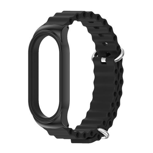 Xiaomi Smart Band 8/9 Ocean szilikon szíj védőkerettel