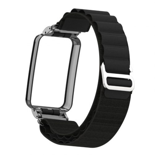 Xiaomi Mi/Smart Band 7 PRO szövet szíj védőtokkal